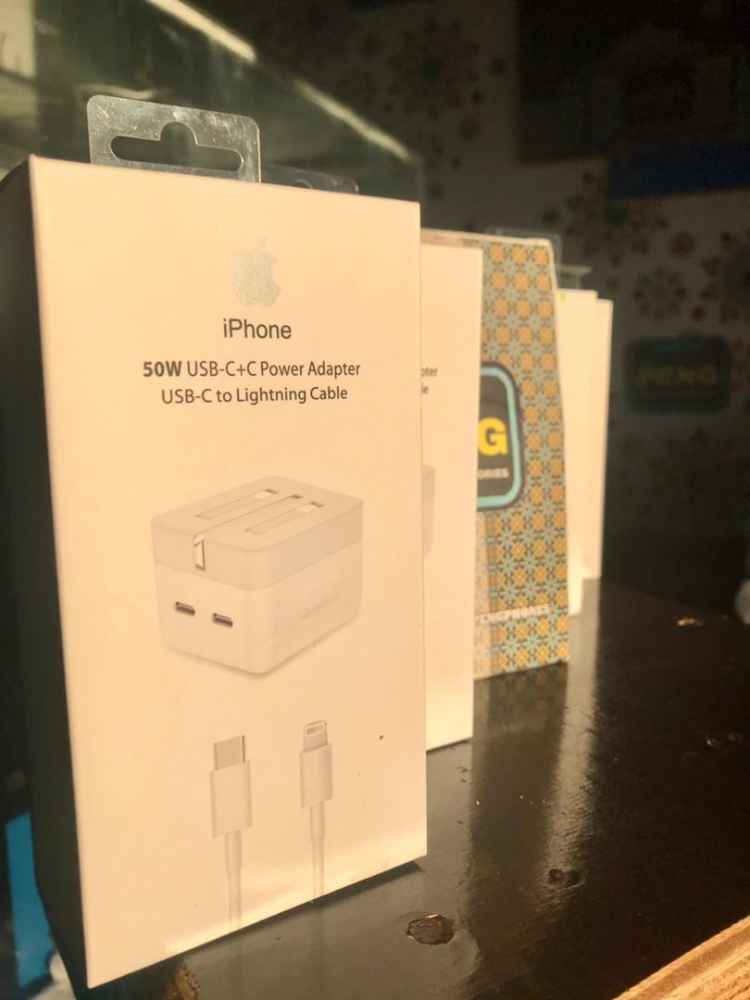 50W 2in1 Type C iPhone charger image - Mobimarket