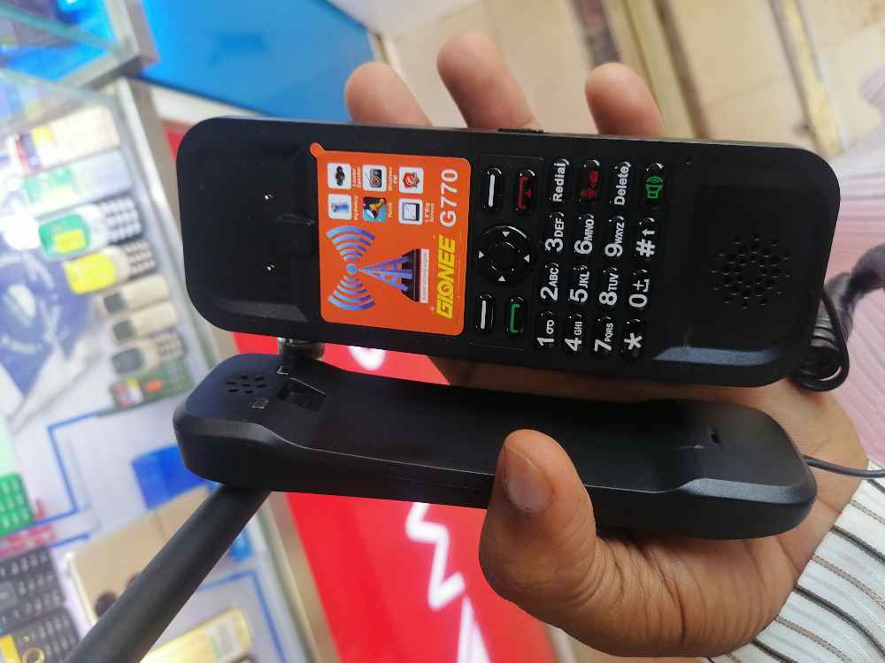 Portable Gionee desktop phone with 2 simcards image - mobimarket