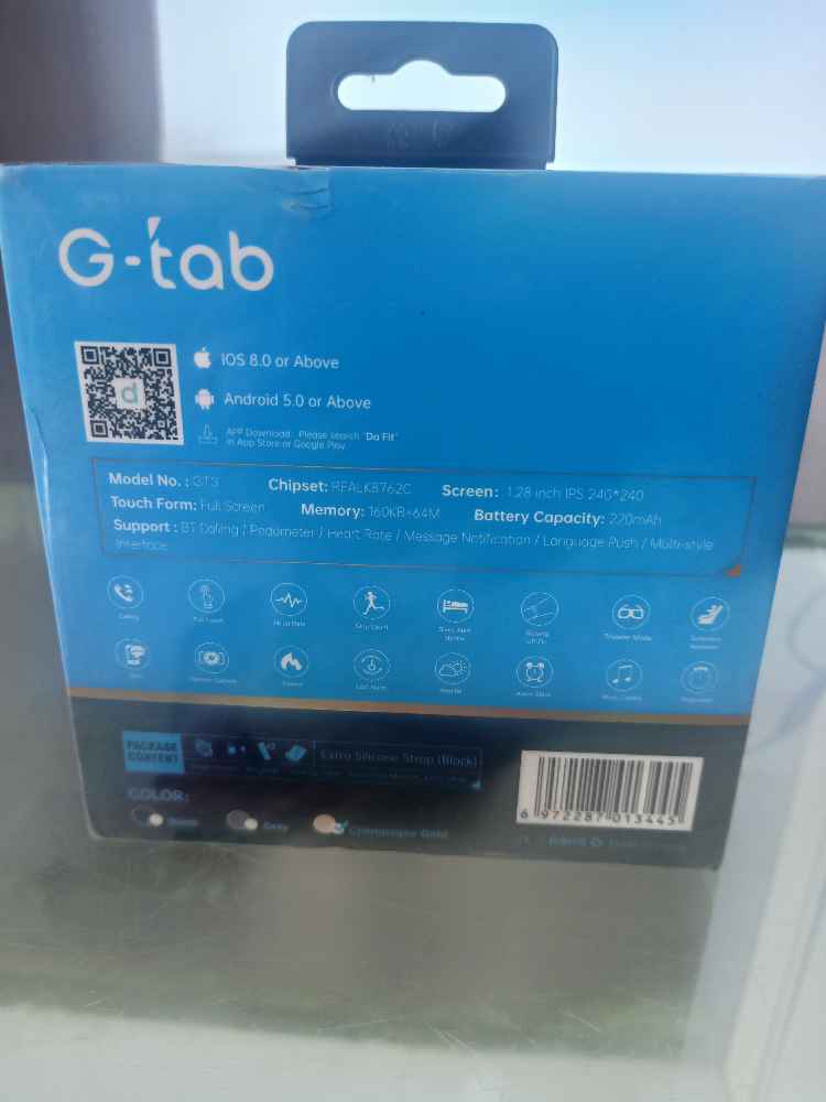 G-tab smart watch image - mobimarket