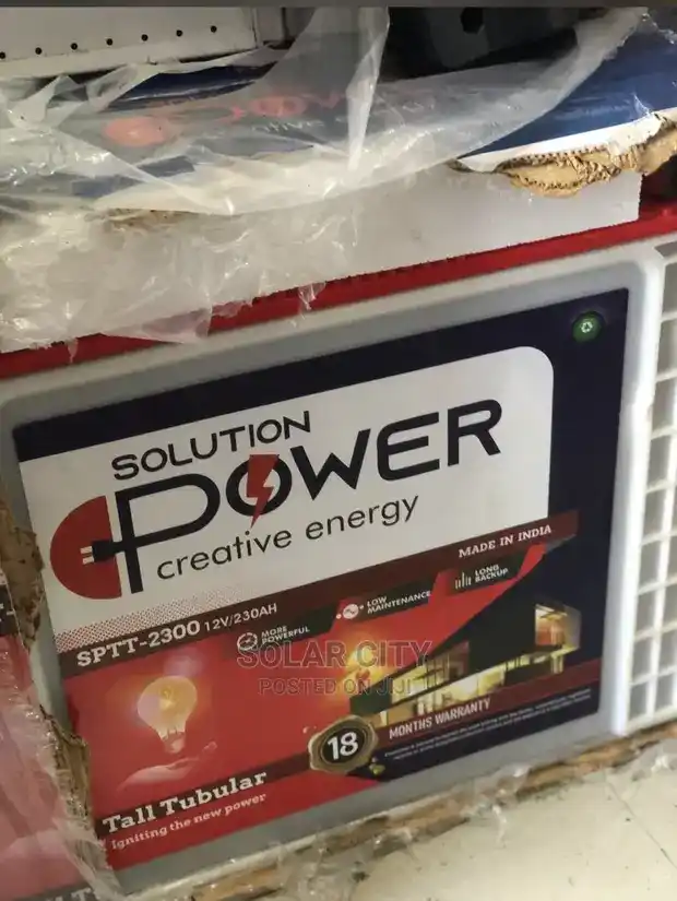 Solution power tubular battery image - Mobimarket