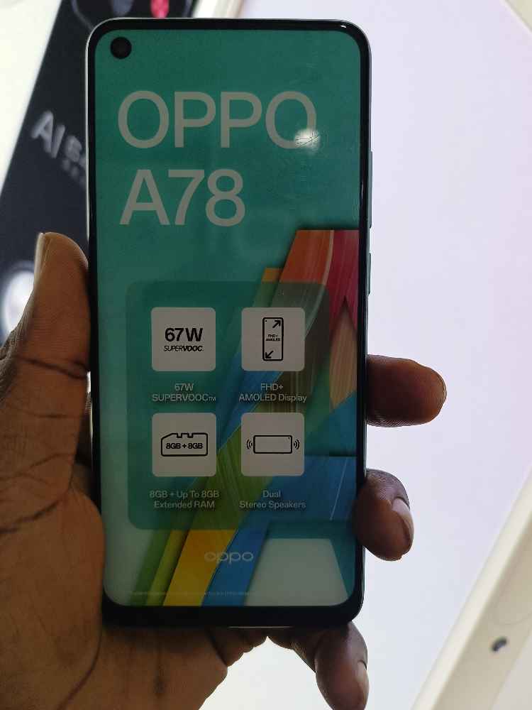 Oppo A78 256And8gb image - Mobimarket