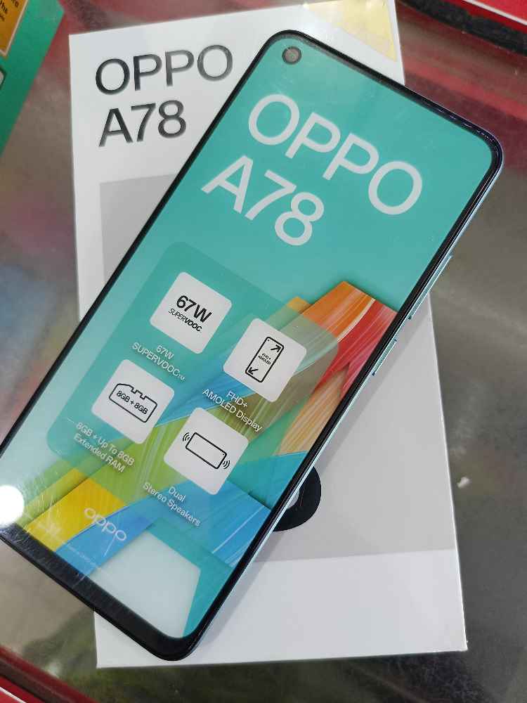 Oppo A78 256And8gb image - mobimarket