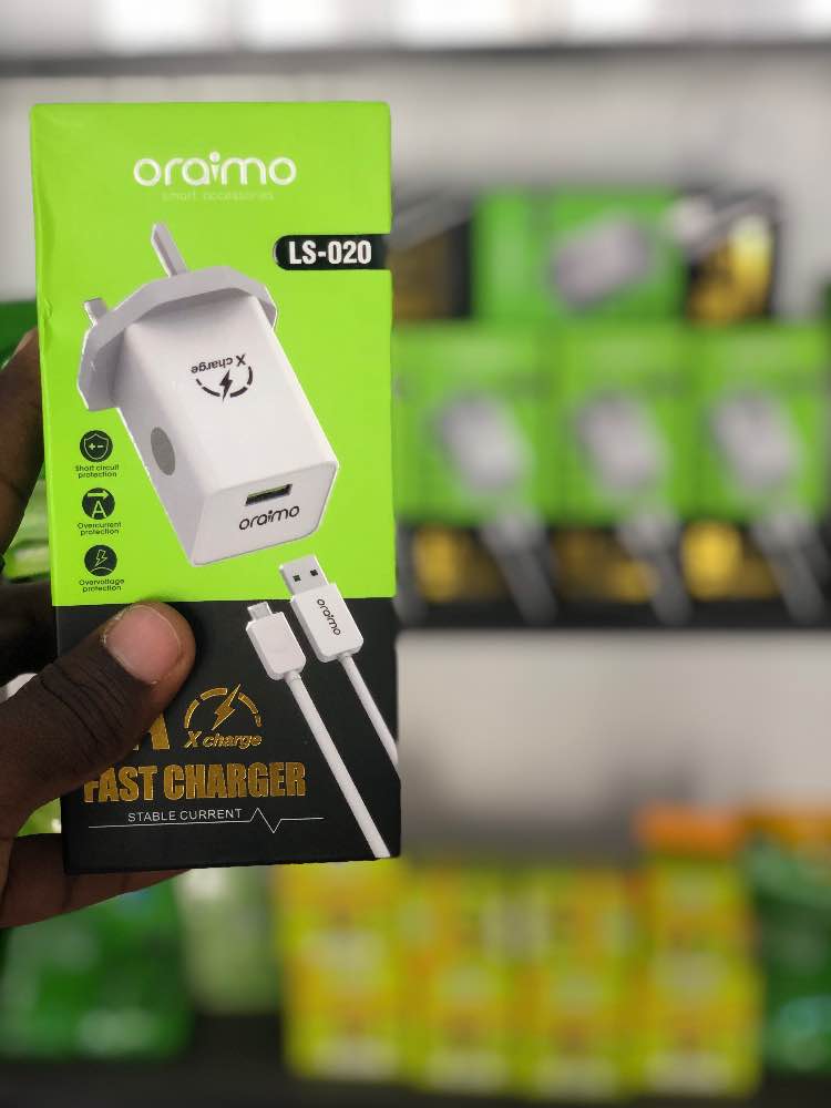 Oraimo fast charger image - Mobimarket