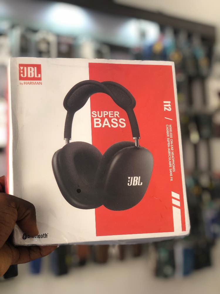 i12 JBL super Bass Headphone image - Mobimarket