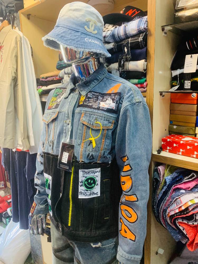 Denim jean jacket image - mobimarket