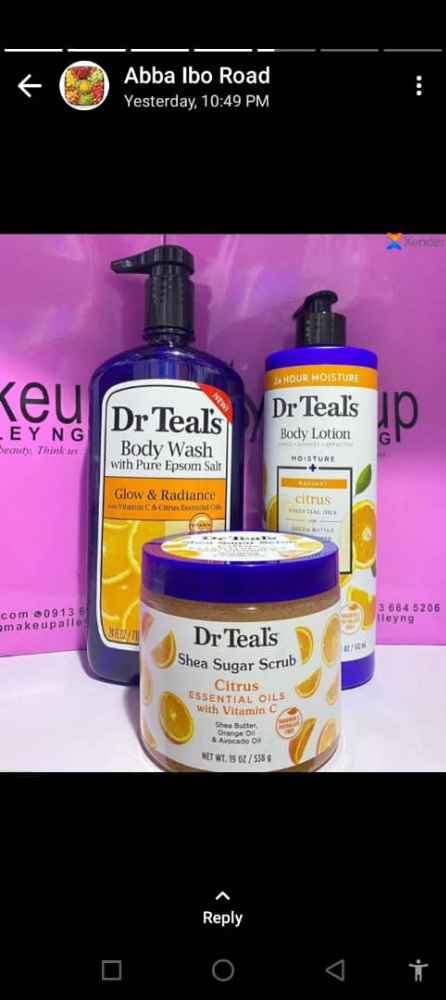 Dr teals moisturizing body cream image - mobimarket