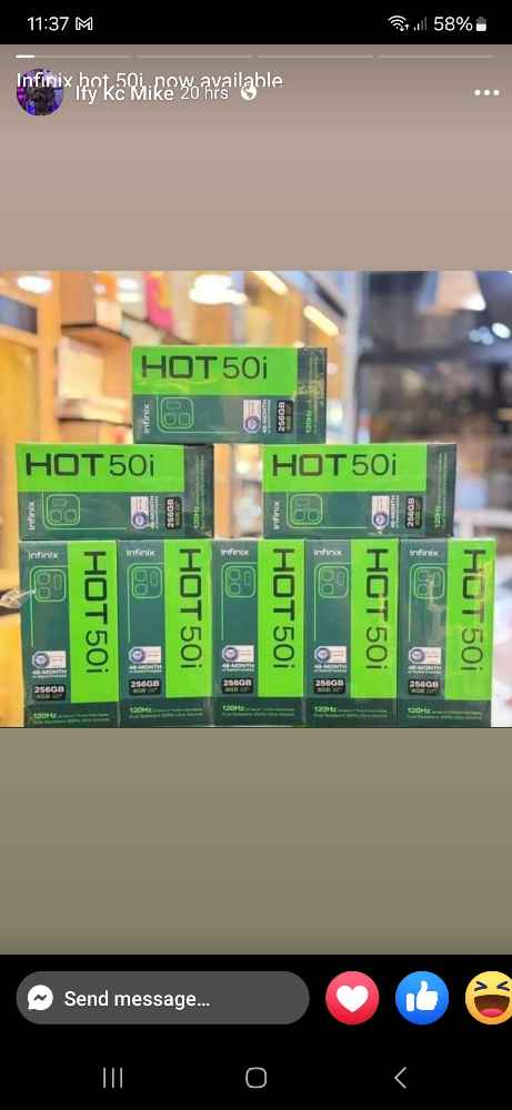 INFINIX Hot 50i image - Mobimarket