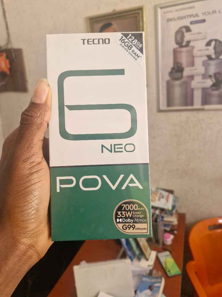 Tecno Pova 6 Neo [8gb ram + 128gb rom] image - Mobimarket