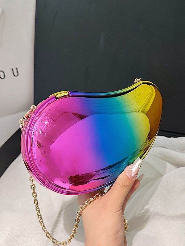 New in❤️❤️❤️  *Luxury Mango metallic purse image - mobimarket