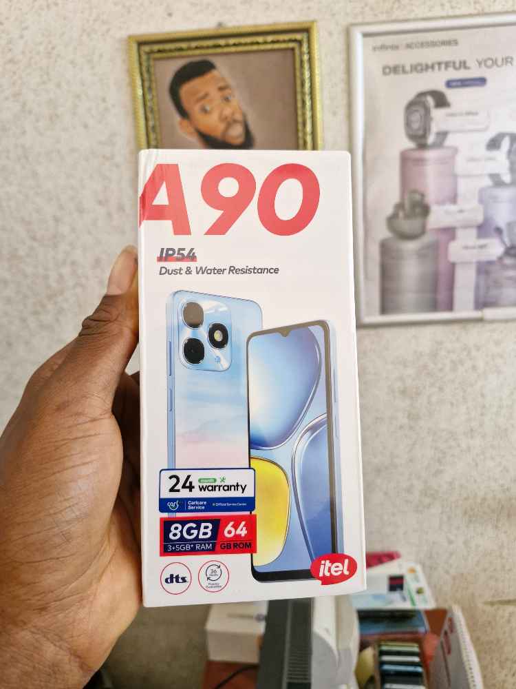 Itel A90 [3gb ram and 64gb rom].....two years warranty image - Mobimarket