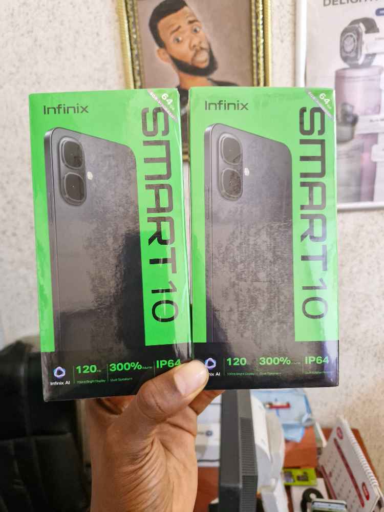 Infinix smart 10 [64gb rom and 3gb ram] image - Mobimarket