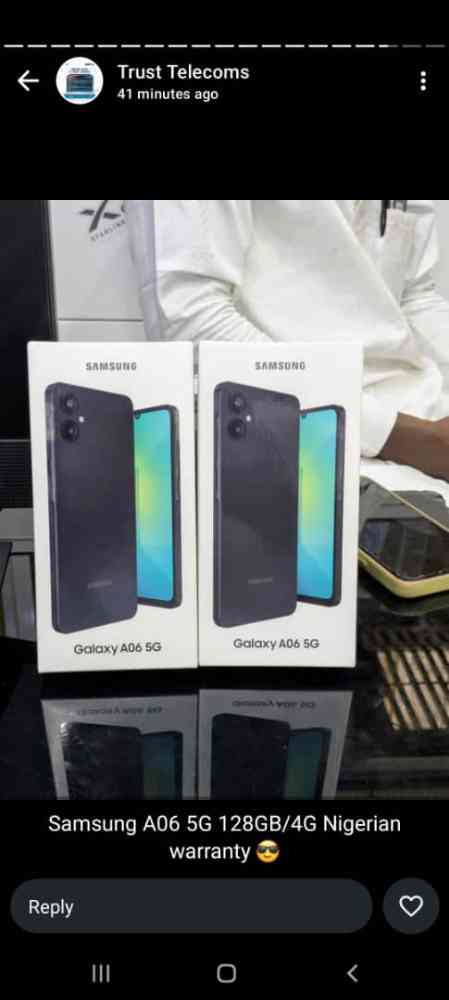 Samsung A06 5G network [4gb ram and 128gb rom] image - Mobi market