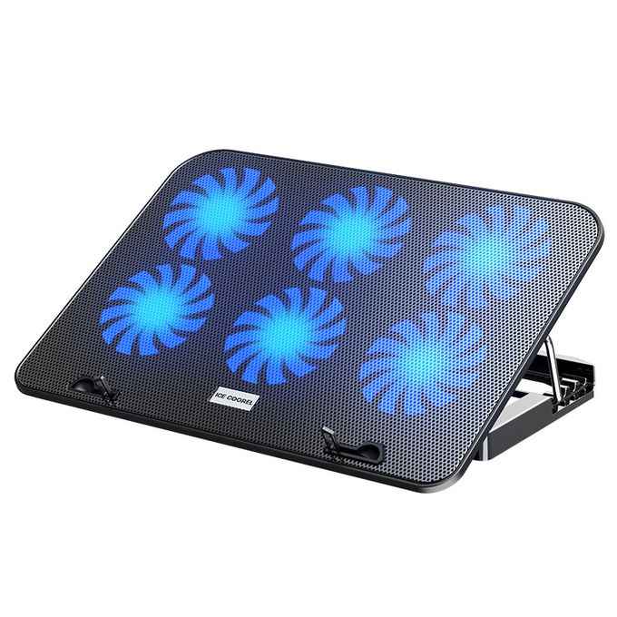 Laptop Stand With Cooling Fan Adjustable Speed image - Mobiarket