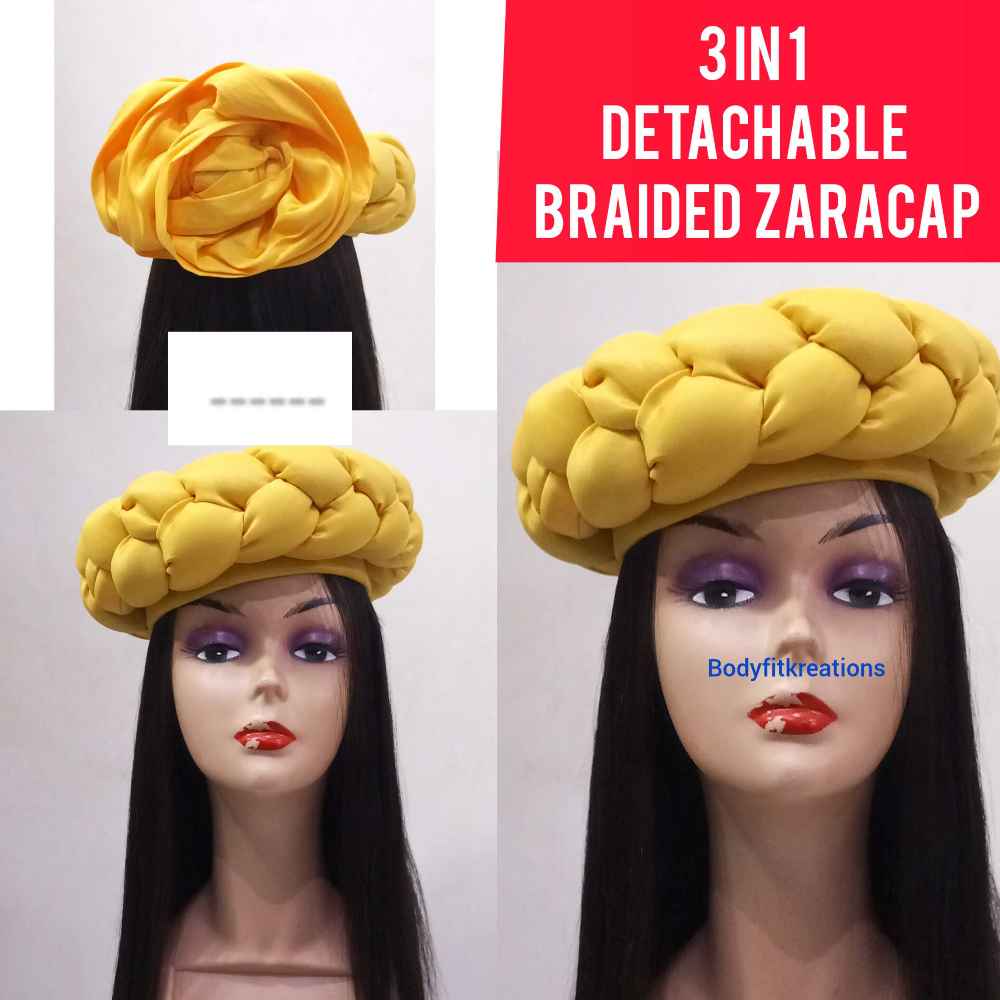 3 in 1 Detachable Braided Zaracap image - mobimarket