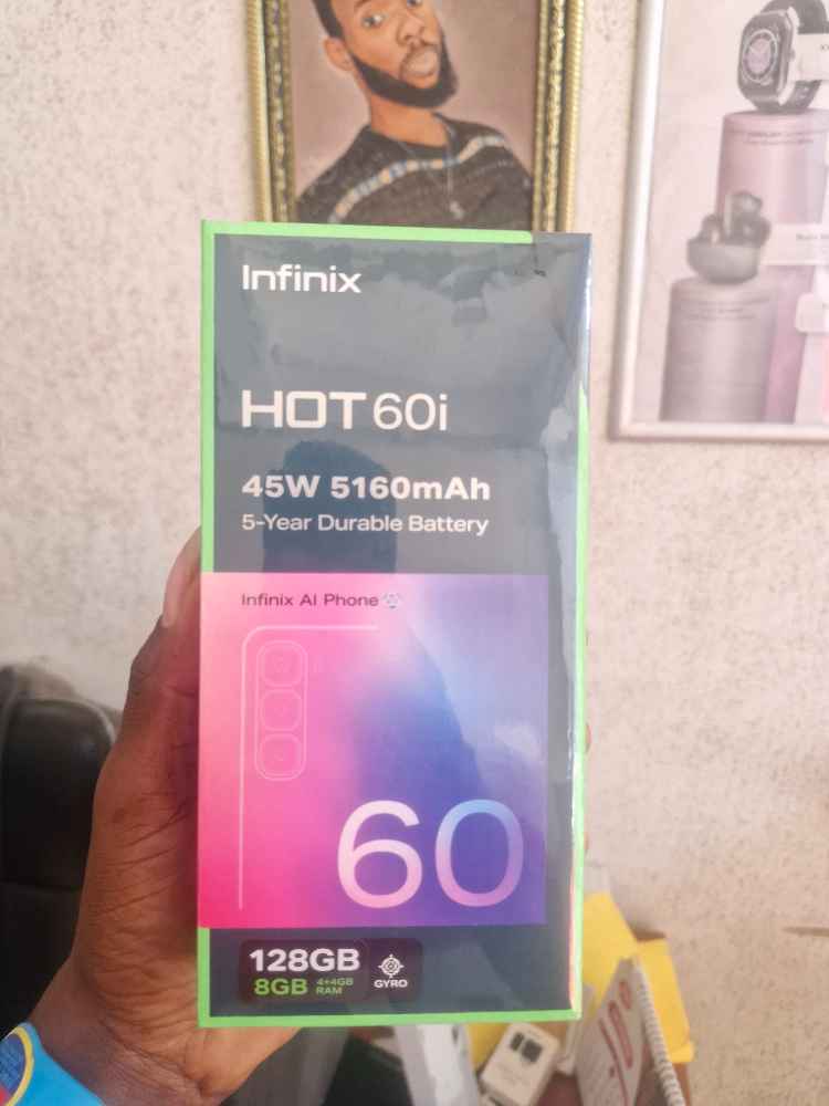 Infinix Hot 60i (4gb + 128gb) image - Mobimarket