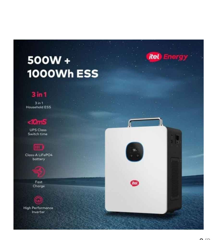 Itel 500w solar Generator image - Mobimarket
