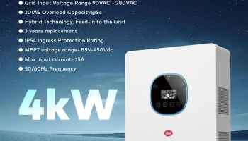 Itel 3. 6kw Hybrid inverter system image - mobimarket
