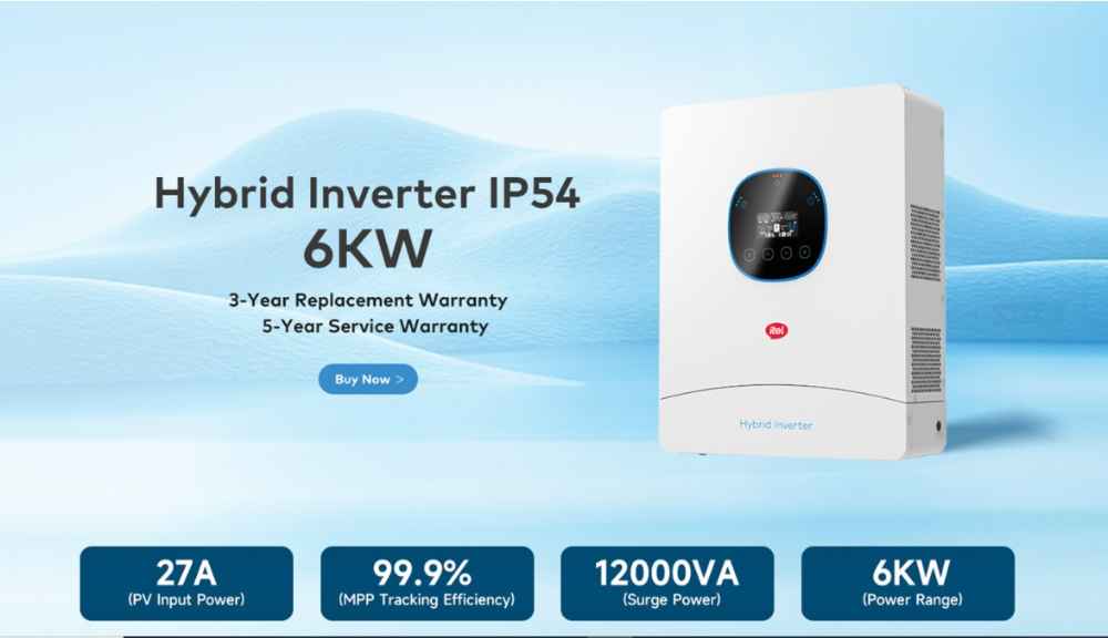 Itel 6kw+48v Hybrid inverter system image - Mobi market