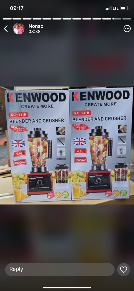 Blender image - Mobi market