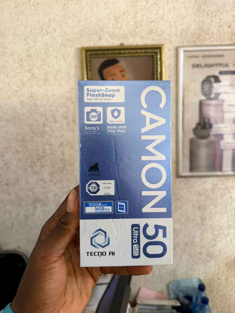 Tecno camon 50 ultra 5G network [12gb ram and 512gb rom] image - mobimarket