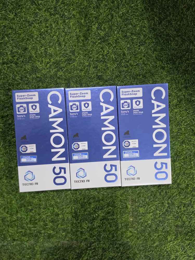 Tecno camon 50 [8gb ram and 256gb rom] image - Mobi market