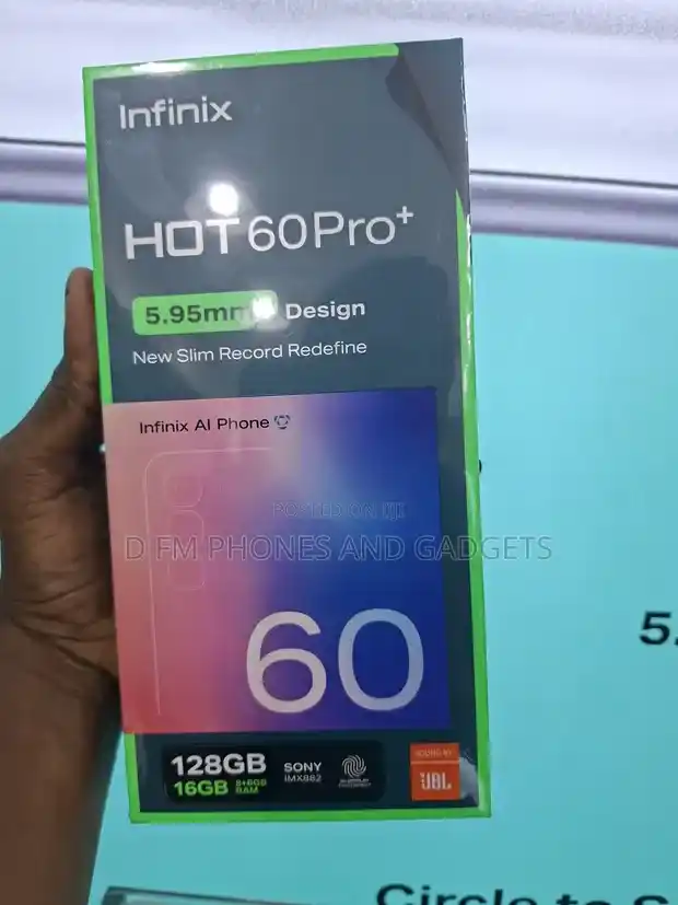 Infinix Hot 60 pro plus [8gb ram and 128gb rom] image - Mobi market