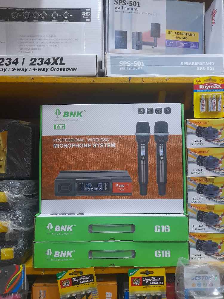 BNK wireless mic G16 image - Mobi market