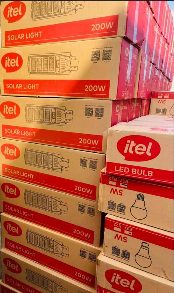 200w itel Solar Street light image - Mobi market