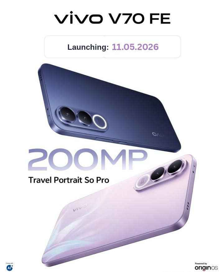 VIVO V70FE 8And512gb image - Mobimarket