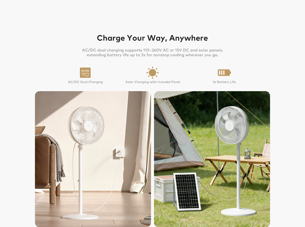 16" itel Rechargeable Fan image - Mobi market