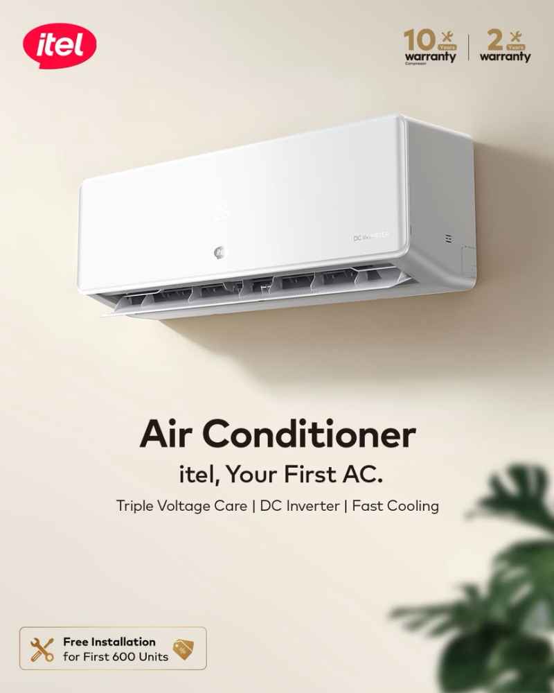 Itel Air Conditioner 1hp image - Mobi market